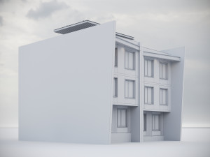 Modern Residential Building 017 3Dモデル