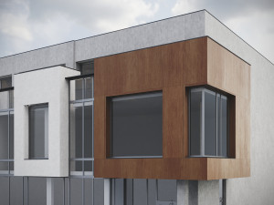 Modern Residential Building 016 Modello 3D