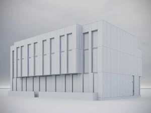 Modern Residential Building 016 3D Model