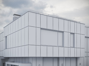 Modern Residential Building 015 3D Model