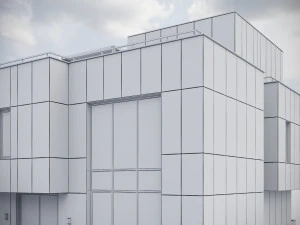 Modern Residential Building 015 3D Model