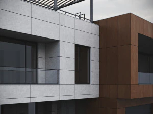 Modern Residential Building 014 3D Model