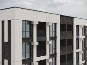 Modern Residential Building 013 3Dモデル