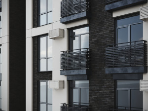 Modern Residential Building 013 3Dモデル