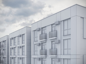 Modern Residential Building 013 3Dモデル