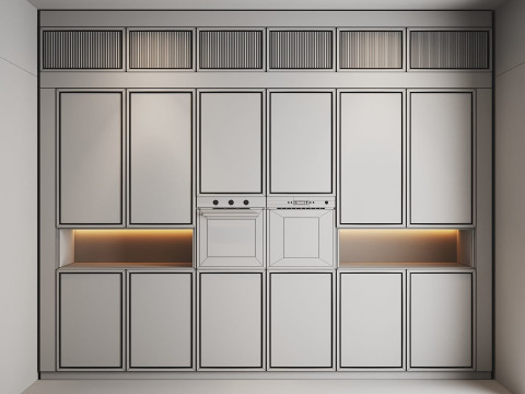 Kitchen scene interior 3D Model
