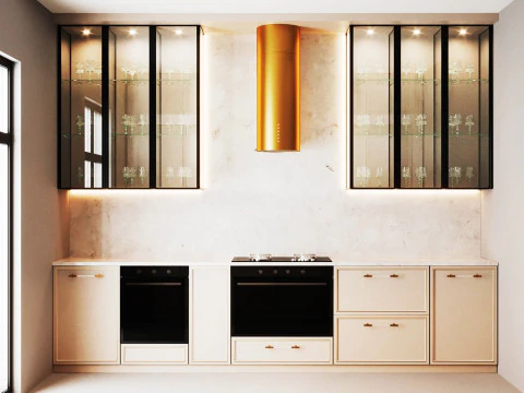 Int&eacute;rieur de sc&egrave;ne de cuisine Modèle 3D