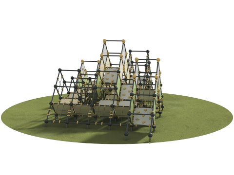 Outdoor Kids Playground - 003 3D Model