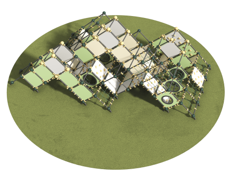 Outdoor Kids Playground - 003 Modelo 3D
