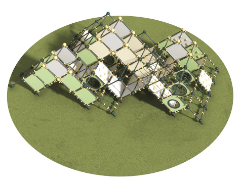 Outdoor Kids Playground - 003 3D Model
