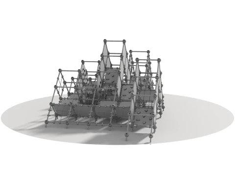 Outdoor Kids Playground - 003 3D Model