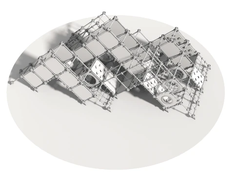 Outdoor Kids Playground - 003 3D Model