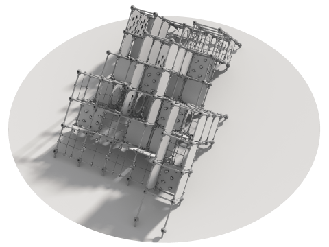Outdoor Kids Playground - 003 Modelo 3D