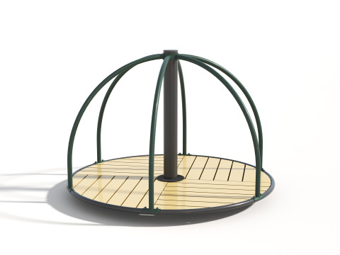Carousel - Outdoor Kids Playground - 004 Modelo 3D