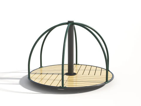 Carousel - Outdoor Kids Playground - 004 3D Model