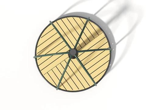 Carousel - Outdoor Kids Playground - 004 3D Model