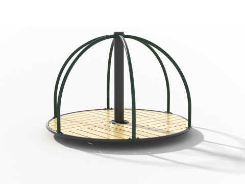 Carousel - Outdoor Kids Playground - 004 Modelo 3D