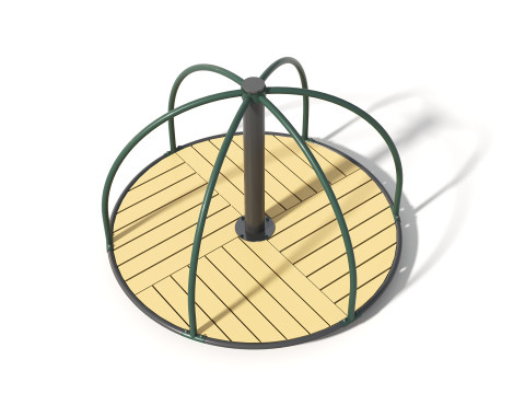Carousel - Outdoor Kids Playground - 004 Modelo 3D