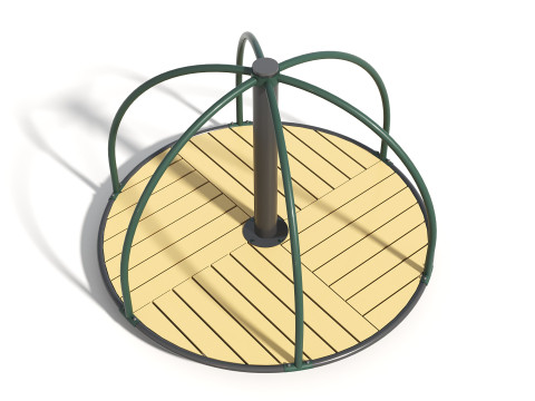 Carousel - Outdoor Kids Playground - 004 Modelo 3D