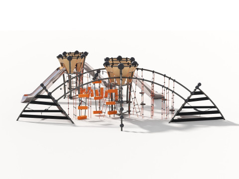 Outdoor Kids Playground - 007 3D मॉडल