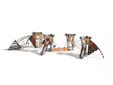 Outdoor Kids Playground - 007 3D मॉडल