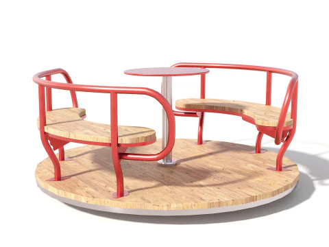 Outdoor Kids Playground - 011 3D Model