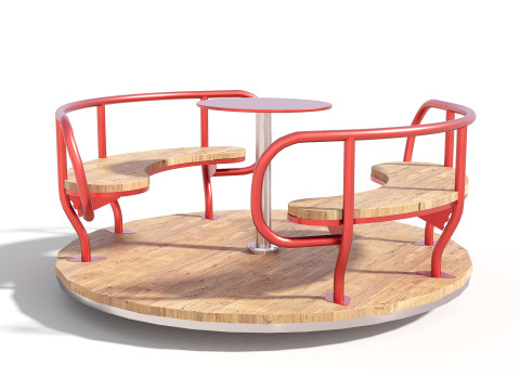 Outdoor Kids Playground - 011 3D Model