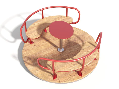 Outdoor Kids Playground - 011 3D Model