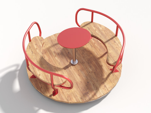 Outdoor Kids Playground - 011 3D Model