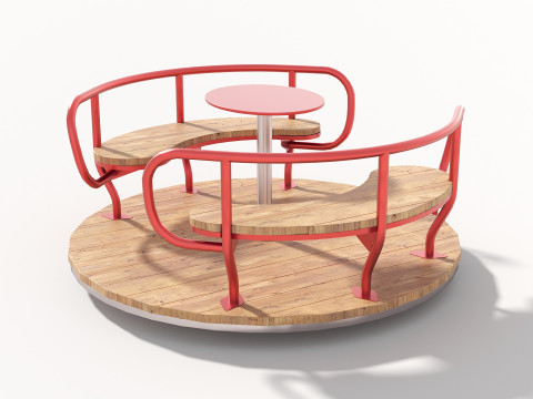 Outdoor Kids Playground - 011 3D Model