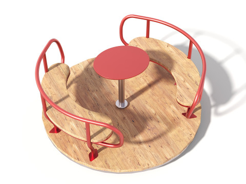 Outdoor Kids Playground - 011 3D Model