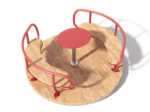 Outdoor Kids Playground - 011 3D Model