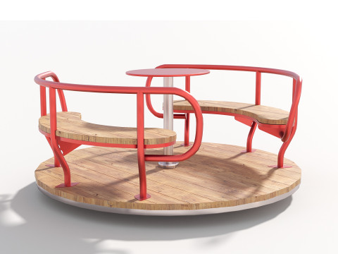 Outdoor Kids Playground - 011 3D Model