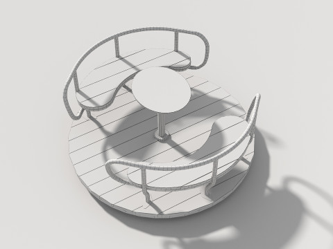 Outdoor Kids Playground - 011 3D Model
