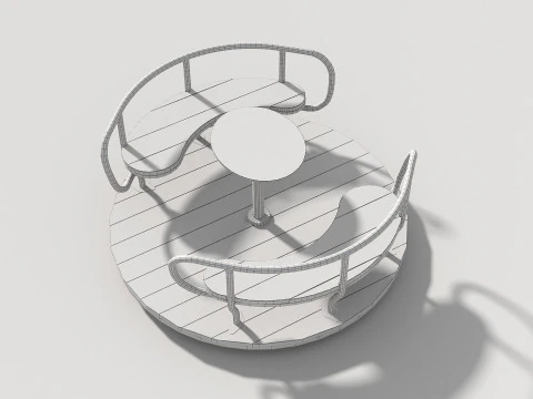 Outdoor Kids Playground - 011 3D Model