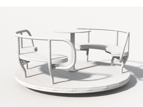 Outdoor Kids Playground - 011 3D Model