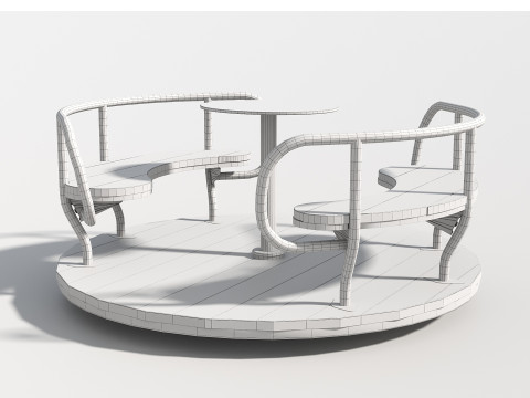 Outdoor Kids Playground - 011 3D Model