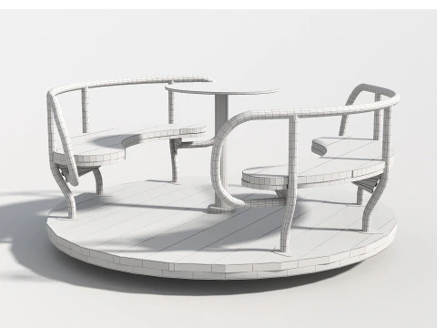 Outdoor Kids Playground - 011 3D Model