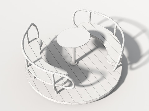 Outdoor Kids Playground - 011 3D Model