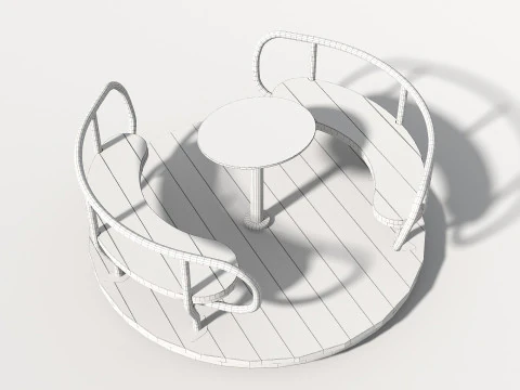 Outdoor Kids Playground - 011 3D Model