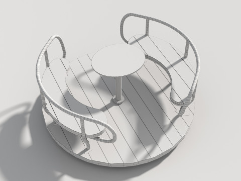 Outdoor Kids Playground - 011 3D Model