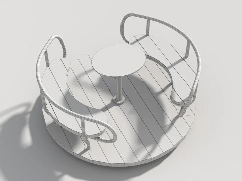 Outdoor Kids Playground - 011 3D Model