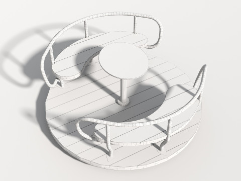 Outdoor Kids Playground - 011 3D Model