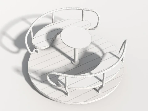 Outdoor Kids Playground - 011 3D Model