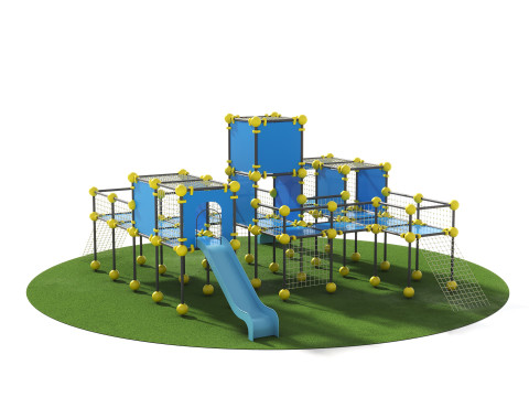 Outdoor Kids Playground - 002 3D Модель
