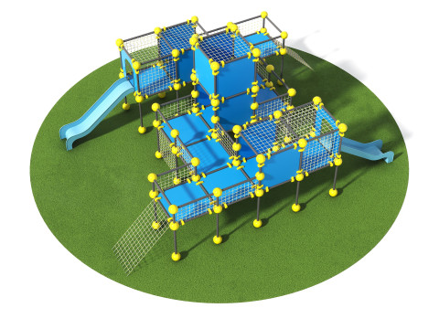 Outdoor Kids Playground - 002 3D Модель