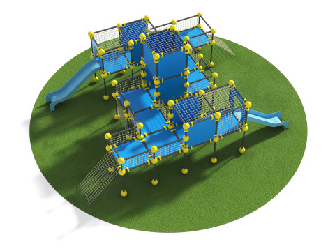 Outdoor Kids Playground - 002 3D Модель