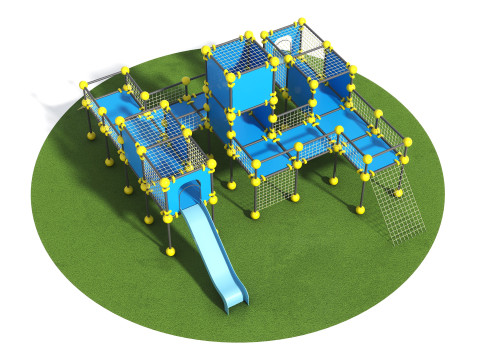 Outdoor Kids Playground - 002 3D Модель