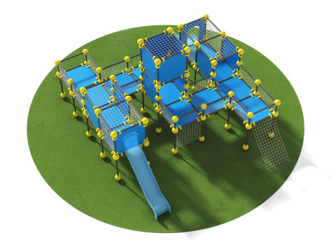 Outdoor Kids Playground - 002 3D Модель