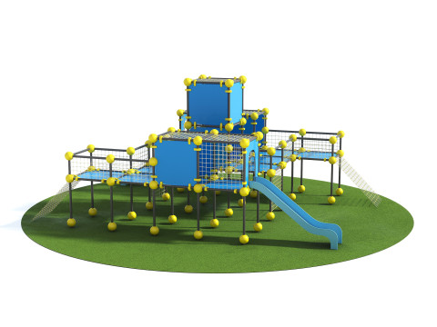 Outdoor Kids Playground - 002 3D Модель